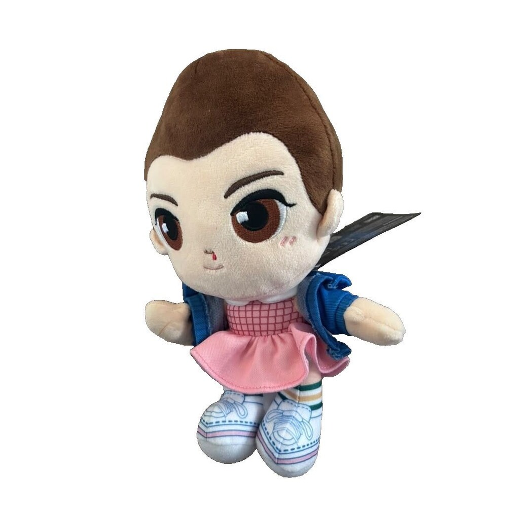 Netflix Stranger Things Eleven Plush Doll 8 Inch Soft Stuffed Character Toy New